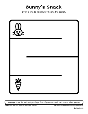 First page of Bunny's Snack